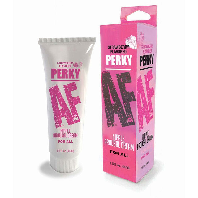 Perky AF Strawberry Flavoured Nipple Arousal Cream 44 ML Tube - ENHANCERS