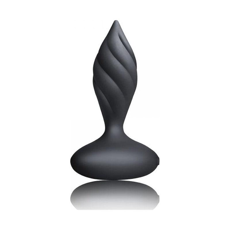 Petite Sensation Desire Butt Plug w Remote Black - Adult Toys