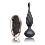 Petite Sensation Discover Butt Plug w Remote Black - Adult Toys