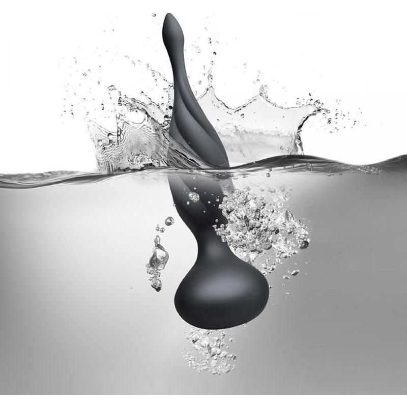 Petite Sensation Discover Butt Plug w Remote Black - Adult Toys