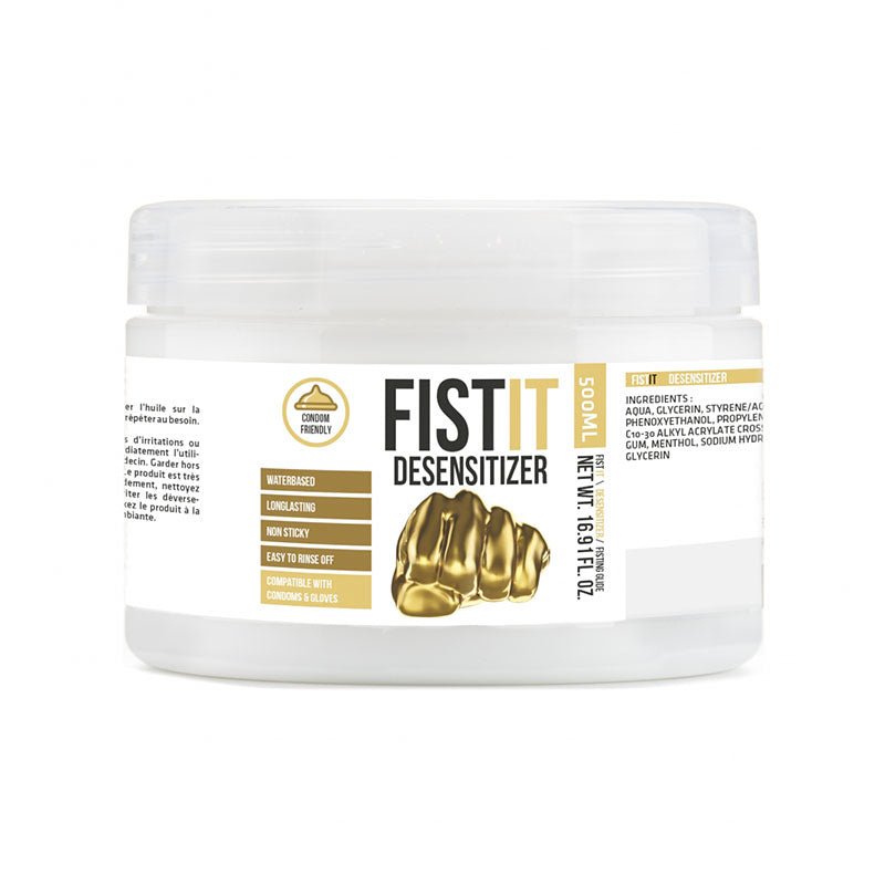 Pharmquests Fist - It Numbing Water Based Lubricant - 500 ml Tub - LOTIONS & LUBES