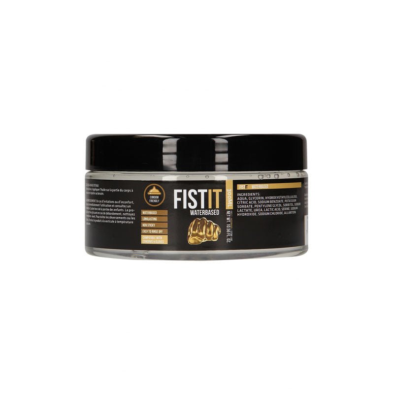 PHARMQUESTS Fist - It Water Based - 300ml - Water Based Lubricant - 300 ml Tub - LOTIONS & LUBES