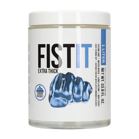 Pharmquests FistIt Extra Thick Water Based Lubricant 1000 ml Tub - LOTIONS & LUBES