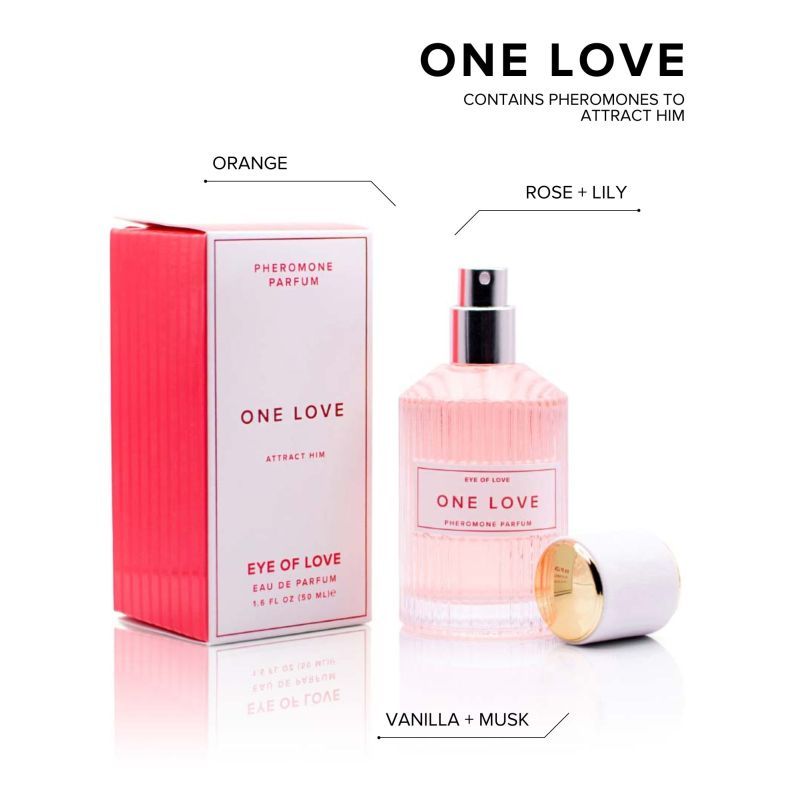 Pheromone Body Spray One Love Attract Him 50ml - Adult Toys