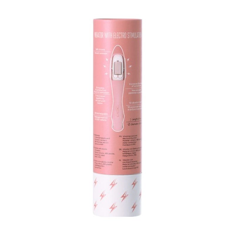 Physics Galvani E - Stim Vibrator – Pink Silicone USB Rechargeable - Adult Toys
