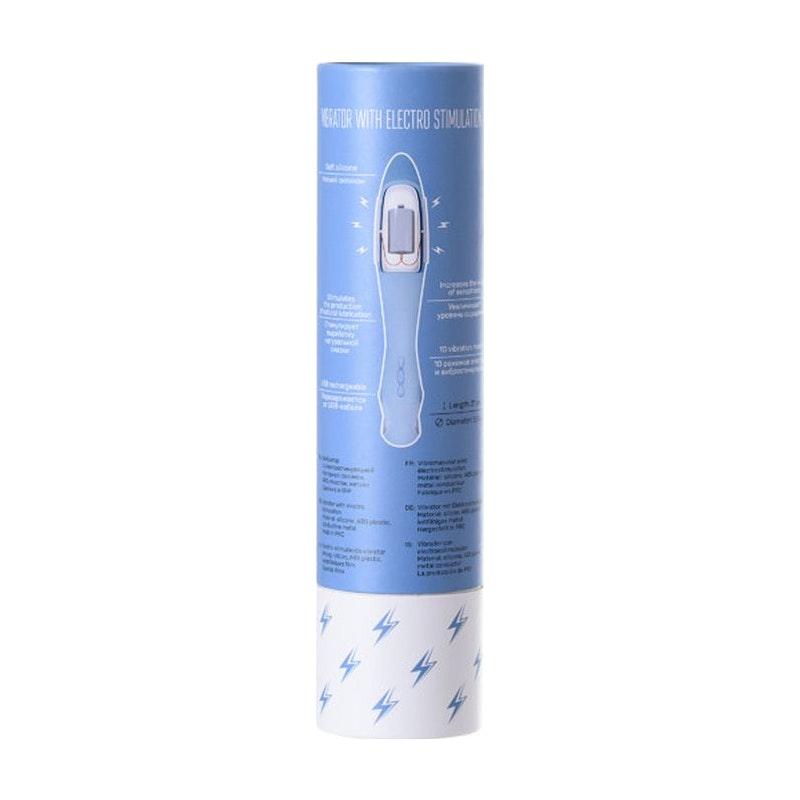 Physics Galvani Electric - Stim Vibrator – Blue Silicone USB Rechargeable - Adult Toys