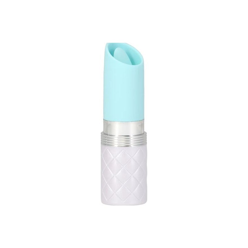 Pillow Talk Lusty Flickering Massager Teal - Adult Toys