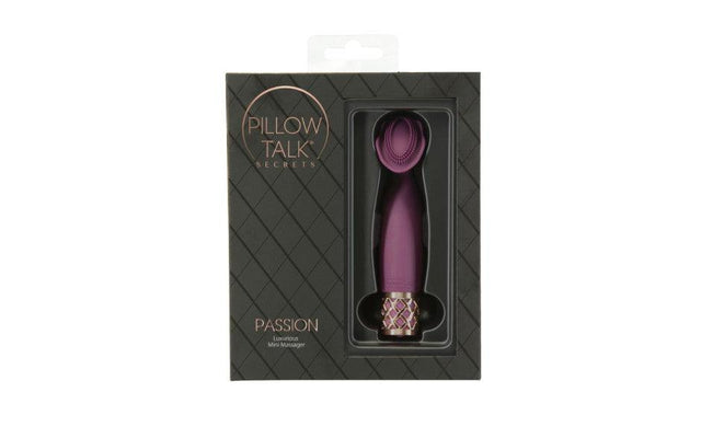 Pillow Talk Secrets Passion Massager - Naughty by Nature Adult Store