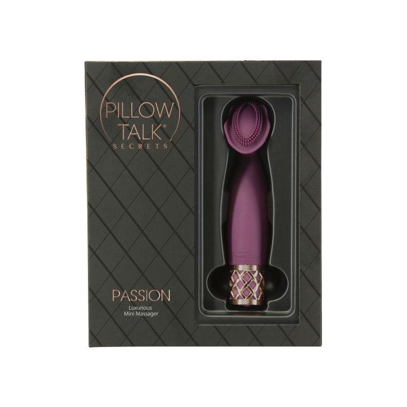 Pillow Talk Secrets Passion Massager - Naughty by Nature Adult Store