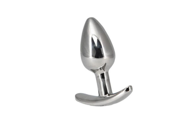 Pillow Talk Sneaky Luxurious Stainless Steel Anal Plug w Swarovski Crystal - Adult Toys