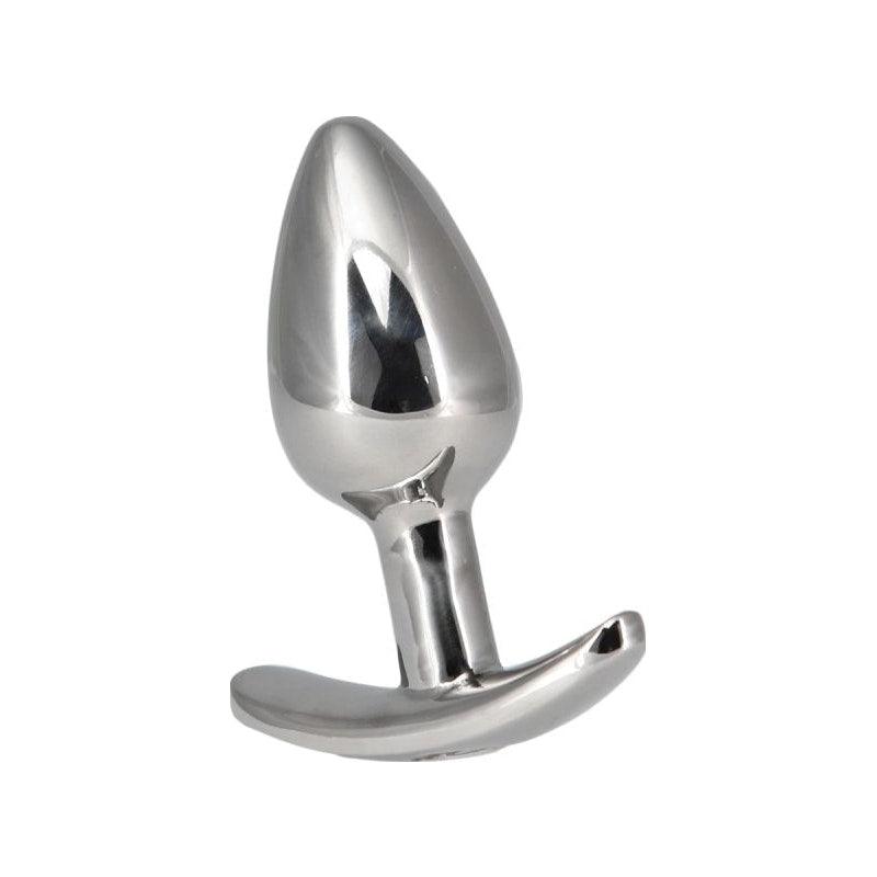 Pillow Talk Sneaky Luxurious Stainless Steel Anal Plug w Swarovski Crystal - Adult Toys