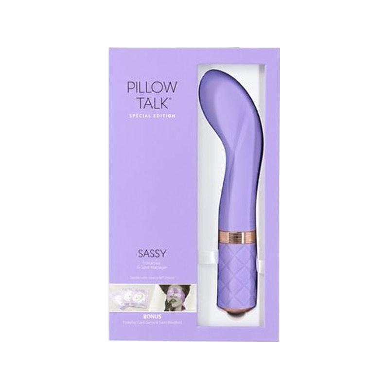 Pillow Talk Special Edition Sassy G Spot Massager Purple - Adult Toys