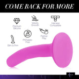 Pink Silicone Strap - On Dildo Small - Adult Toys