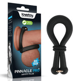 Pinnacle Pro Anyfit Plus Stretcher Black Adjustable Cock Ring - COCK RINGS