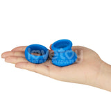 Pinnacle Pro Twin Flex - Blue Cock & Balls Rings - COCK RINGS