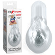 Pipedream Extreme Toyz Self Lubricating Sorority Snatch Clear Vagina Stroker - MASTURBATORS