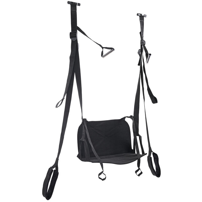 Pivot Deluxe Door Jam Sex Sling - Black Door Swing - BONDAGE - TOYS