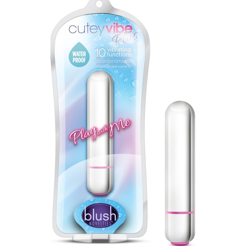 Play with Me Cutey Vibe Plus Silver - Adult Toys