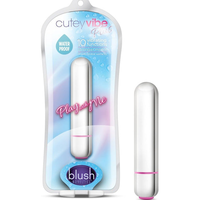 Play with Me Cutey Vibe Plus Silver - Adult Toys