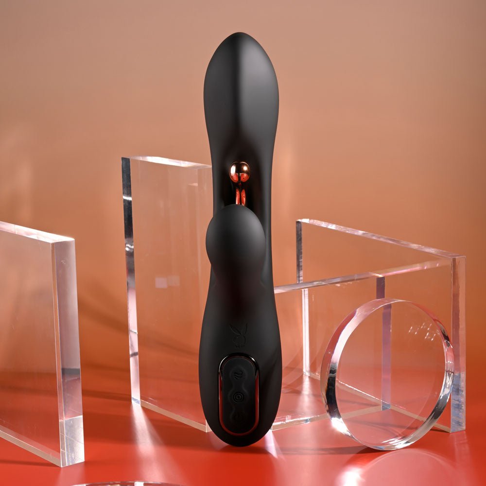 Playboy Pleasure AUREUS Rabbit with Internal Flicker - VIBRATORS