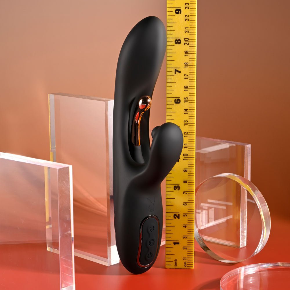 Playboy Pleasure AUREUS Rabbit with Internal Flicker - VIBRATORS