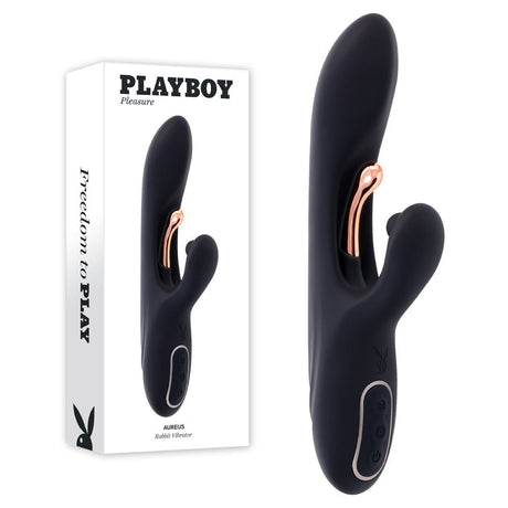 Playboy Pleasure AUREUS Rabbit with Internal Flicker - VIBRATORS