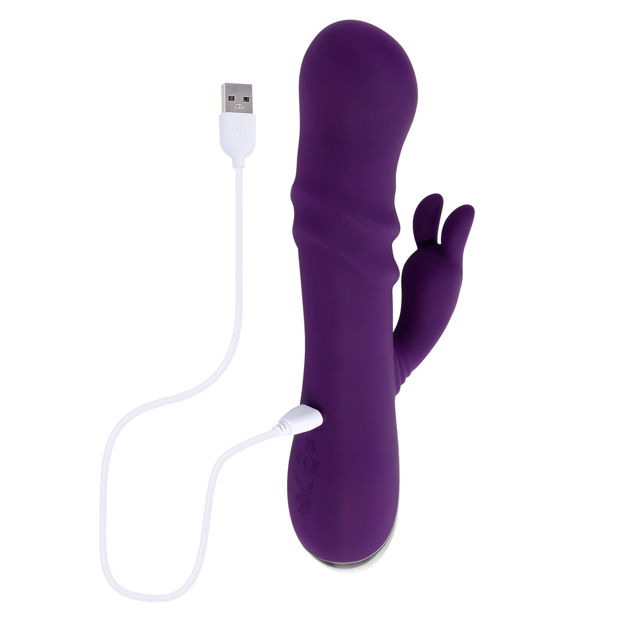Playboy Pleasure BUNNY PUNCH - Twirling Rabbit Vibrator - VIBRATORS