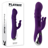 Playboy Pleasure BUNNY PUNCH - Twirling Rabbit Vibrator - VIBRATORS
