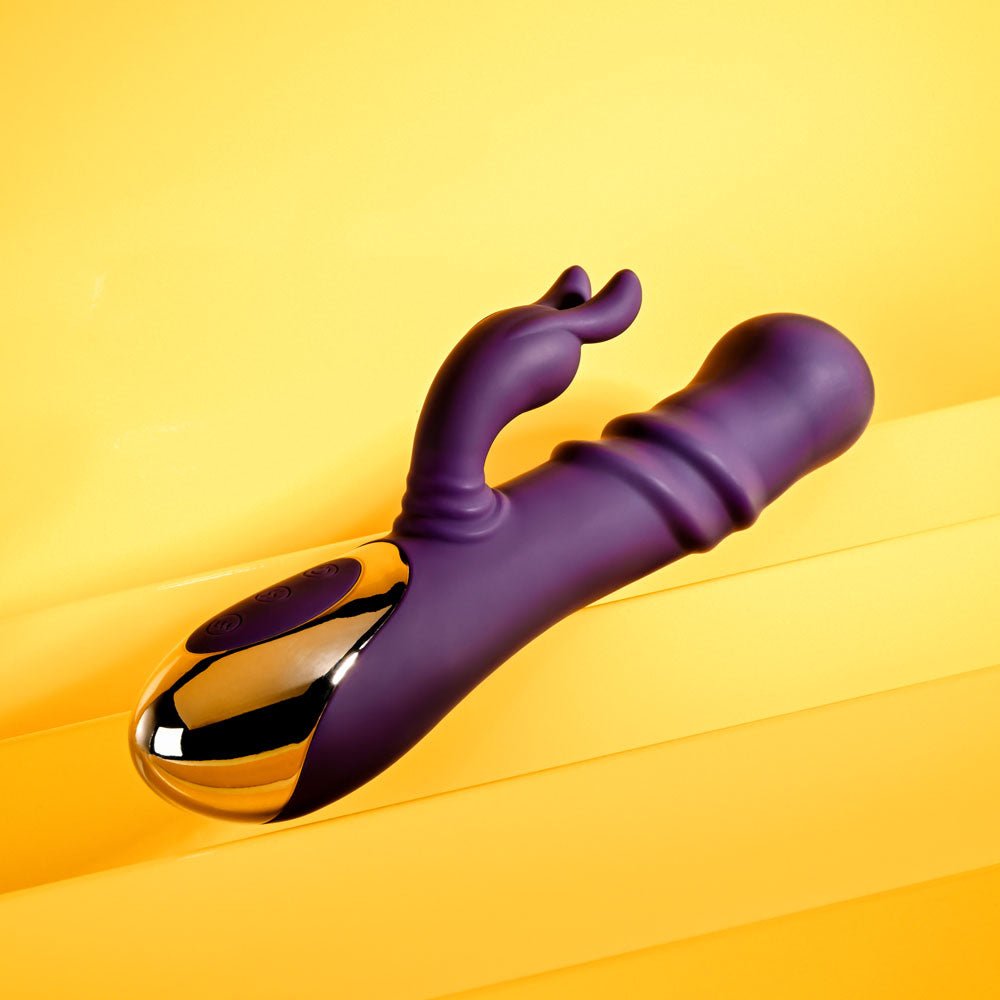 Playboy Pleasure BUNNY PUNCH - Twirling Rabbit Vibrator - VIBRATORS
