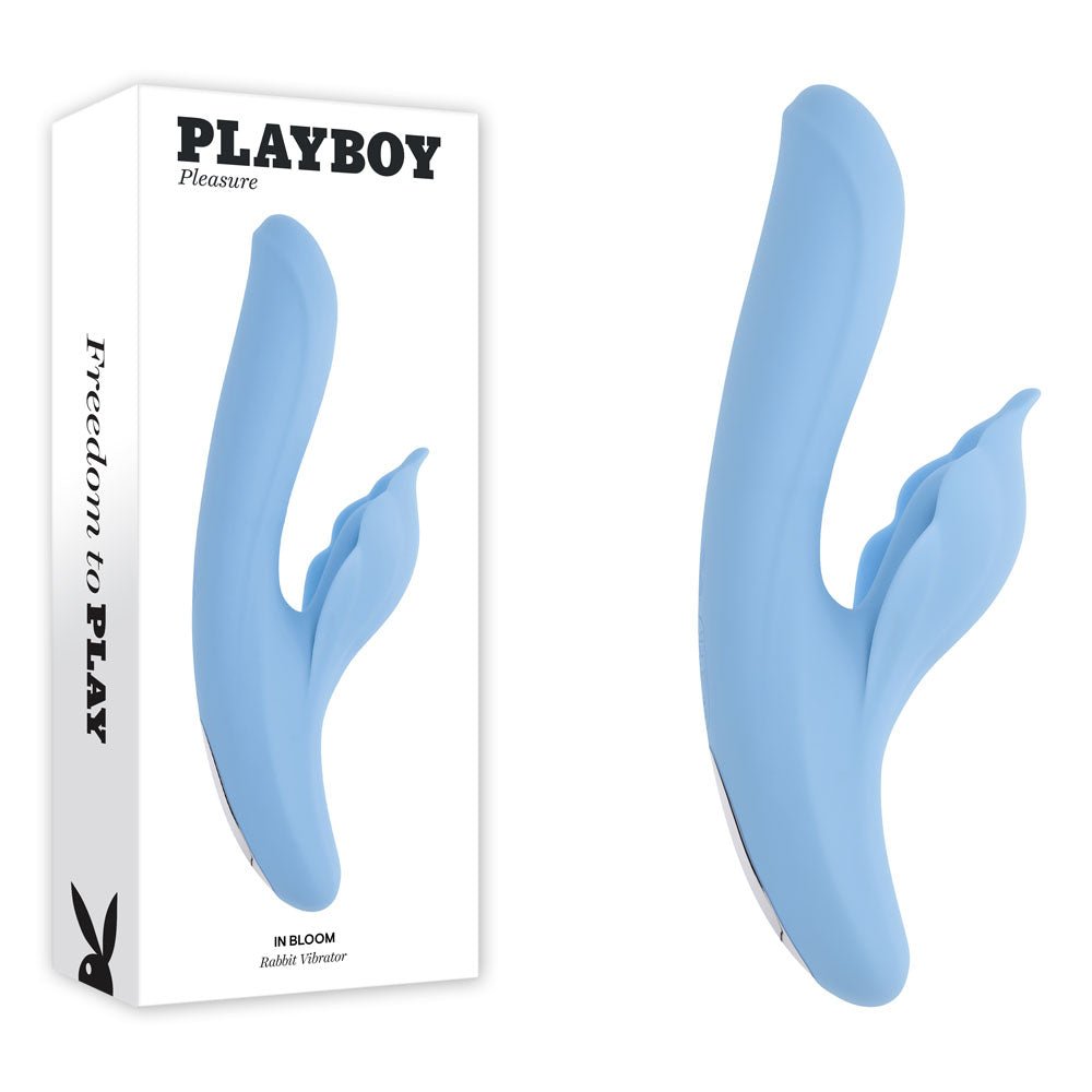 Playboy Pleasure IN BLOOM - Tapping & Heating Dual Vibrator - VIBRATORS