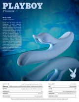 Playboy Pleasure IN BLOOM - Tapping & Heating Dual Vibrator - VIBRATORS
