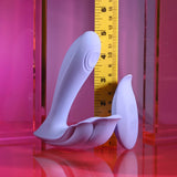 Playboy Pleasure LILAC FANTASY - Tapping Vibrator with Remote - VIBRATORS