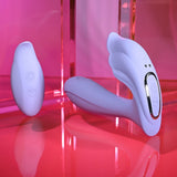 Playboy Pleasure LILAC FANTASY - Tapping Vibrator with Remote - VIBRATORS