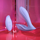 Playboy Pleasure LILAC FANTASY - Tapping Vibrator with Remote - VIBRATORS