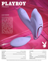 Playboy Pleasure LILAC FANTASY - Tapping Vibrator with Remote - VIBRATORS