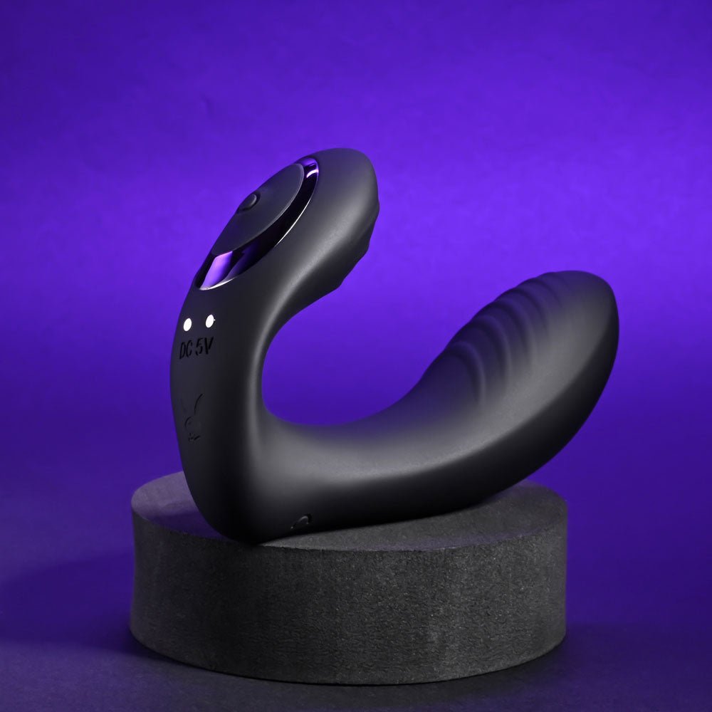 Playboy Pleasure Play Time – Rechargeable Silicone G-Spot Vibrator - VIBRATORS