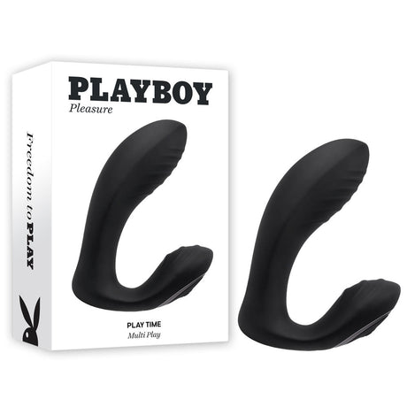 Playboy Pleasure Play Time – Rechargeable Silicone G-Spot Vibrator - VIBRATORS
