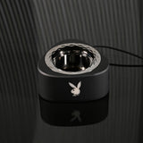 Playboy Pleasure PLEASURE ZONE - Black 21.4 cm Rechargeable Vibrator with USB Charging Dock - VIBRATORS