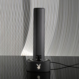 Playboy Pleasure PLEASURE ZONE - Black 21.4 cm Rechargeable Vibrator with USB Charging Dock - VIBRATORS