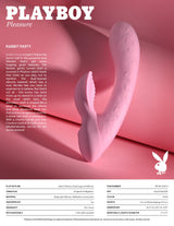Playboy Pleasure Rabbit Party Rabbit Vibrator - VIBRATORS