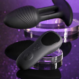 Playboy Pleasure Rim Shot Vibrating Butt Plug – Flicking & Rechargeable - ANAL TOYS