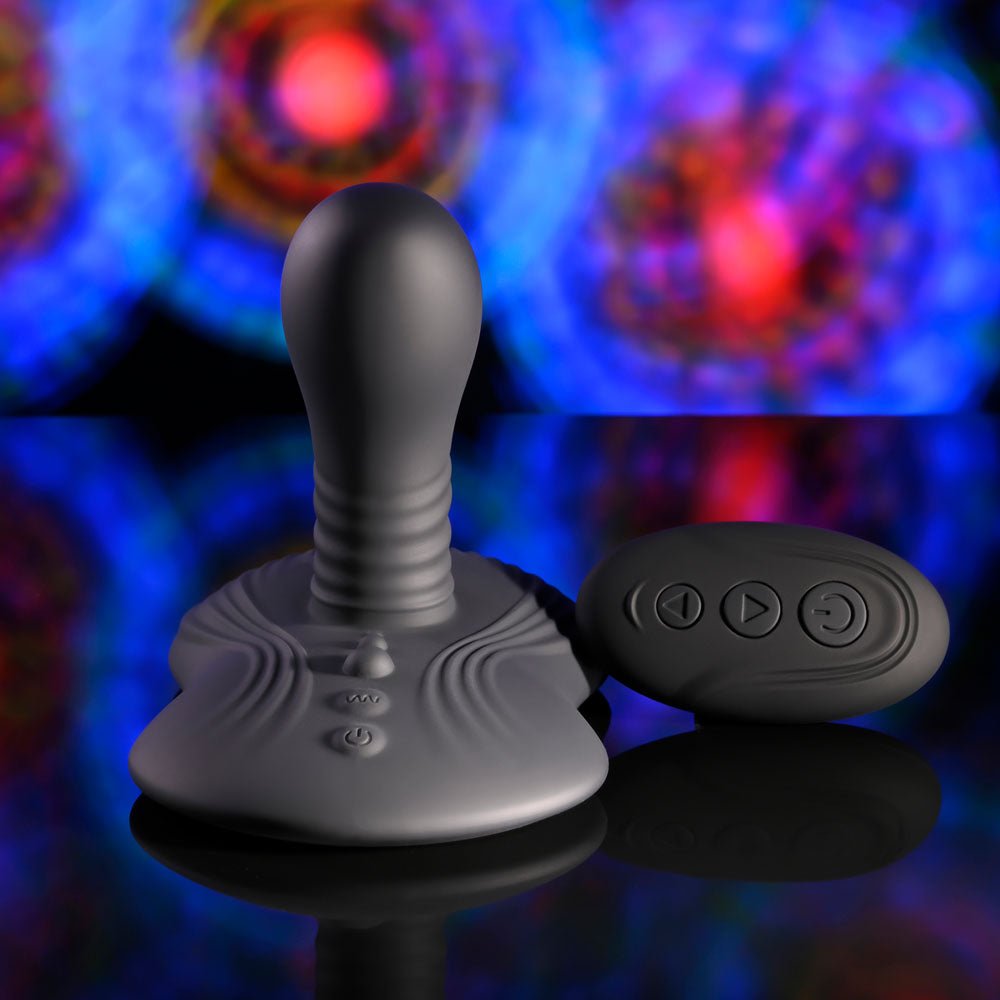 Playboy Pleasure SITTIN & SPINNIN - Spinning Vibrator & Grinder Pad & Remote - VIBRATORS