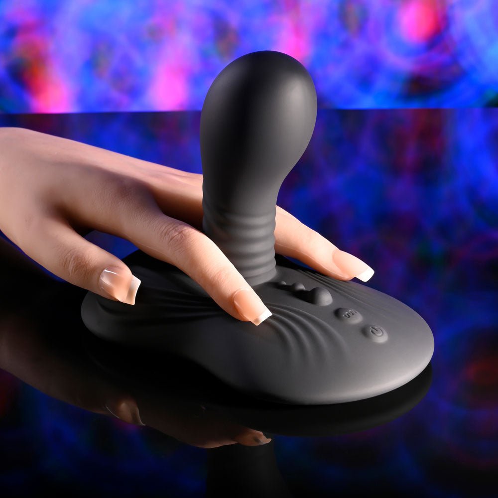Playboy Pleasure SITTIN & SPINNIN - Spinning Vibrator & Grinder Pad & Remote - VIBRATORS