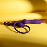 Playboy Pleasure This And That Purple DualEnded Vibrator - VIBRATORS