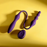 Playboy Pleasure This And That Purple DualEnded Vibrator - VIBRATORS