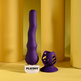 Playboy Pleasure Wiggle It Purple Wiggling Vibrator - VIBRATORS