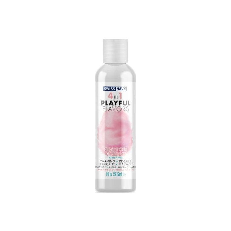 Playful Flavours 4 In 1 Cotton Candy 1oz/29.5ml - Lotions & Potions
