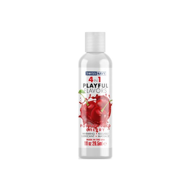 Playful Flavours 4 In 1 Poppin Wild Cherry 1oz/29.5ml - Lotions & Potions