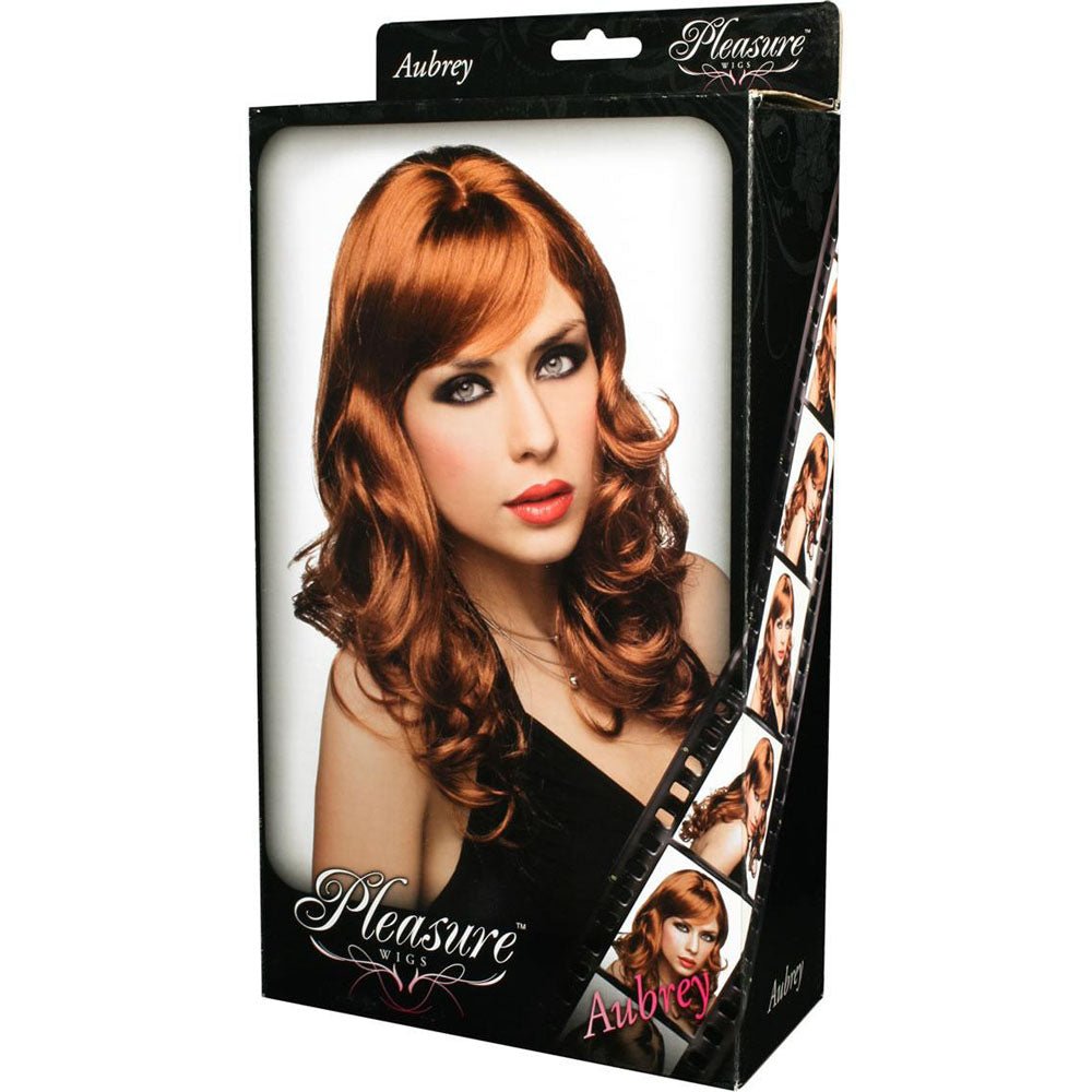 PLEASURE WIGS Aubrey - Red - Redhead Wig - LINGERIE & BODY WEAR
