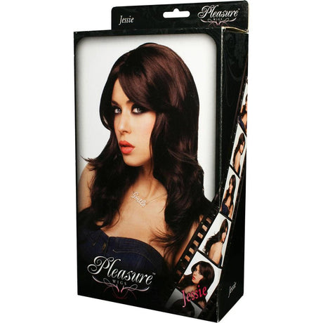 PLEASURE WIGS Jessie - Brown - Brunette Wig - LINGERIE & BODY WEAR
